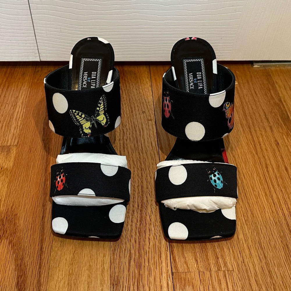 Versace Dua Lipa Butterfly Sandal, W 6.5 / 36.5 - Picture 3 of 9
